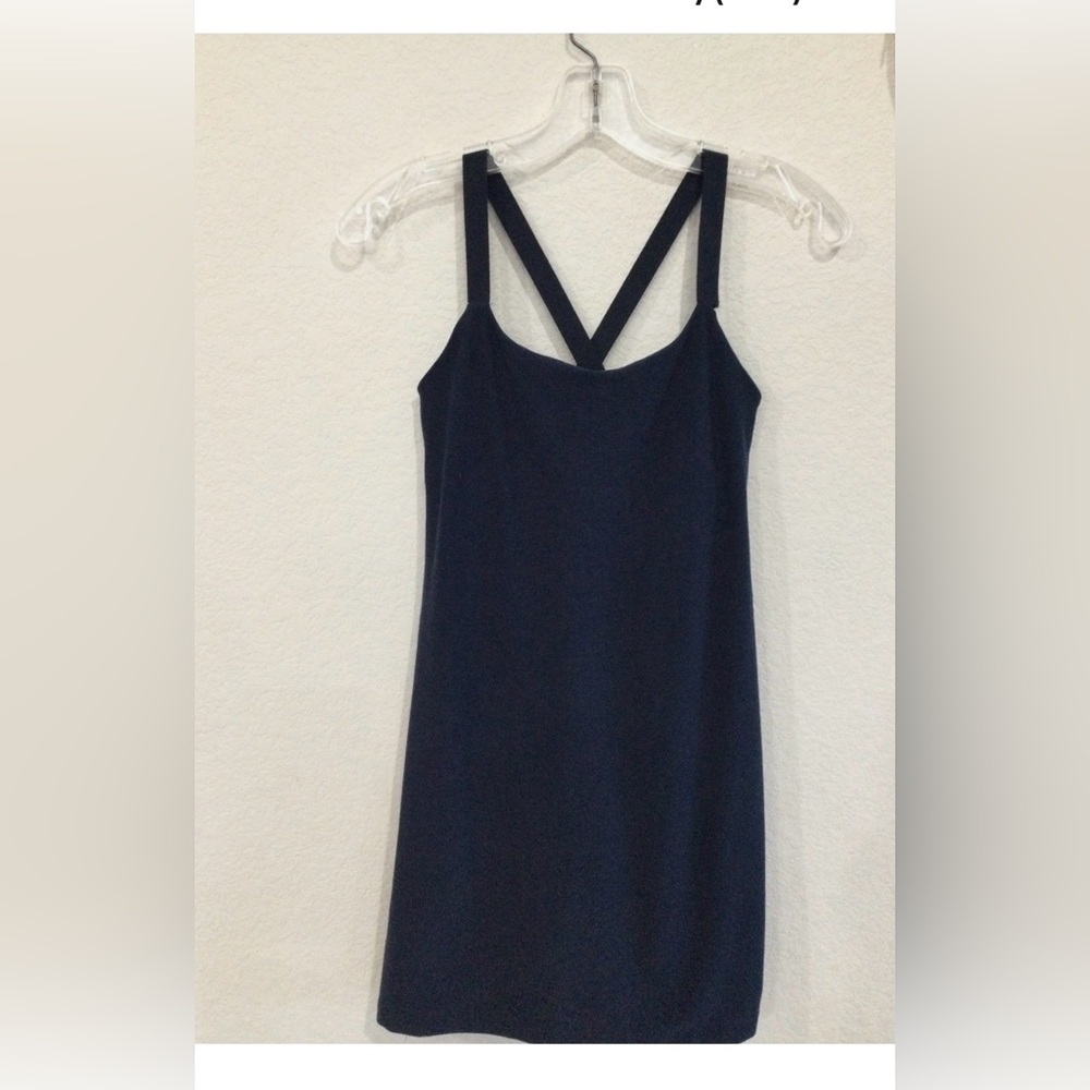 Beyond Yoga Spacedye Move It Dress Women’s Small Navy Blue